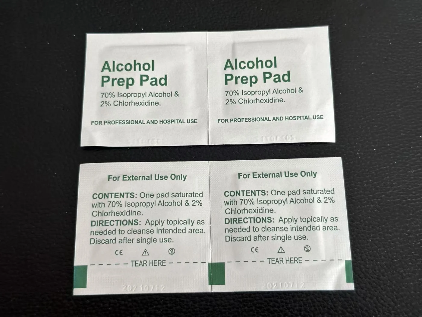 Chlorhexidin-Alkoholtupfer