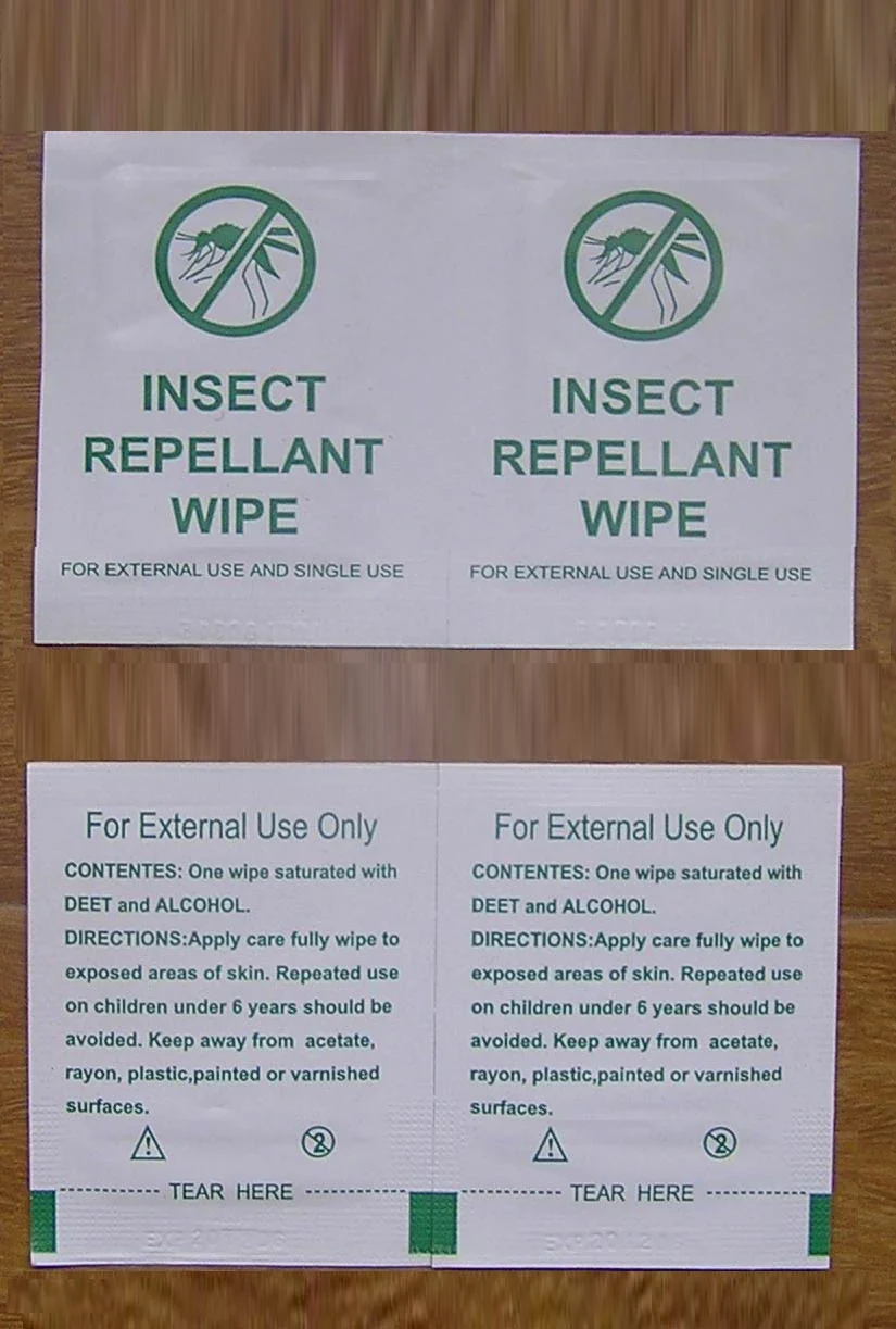 Insect-Repellent Wipe