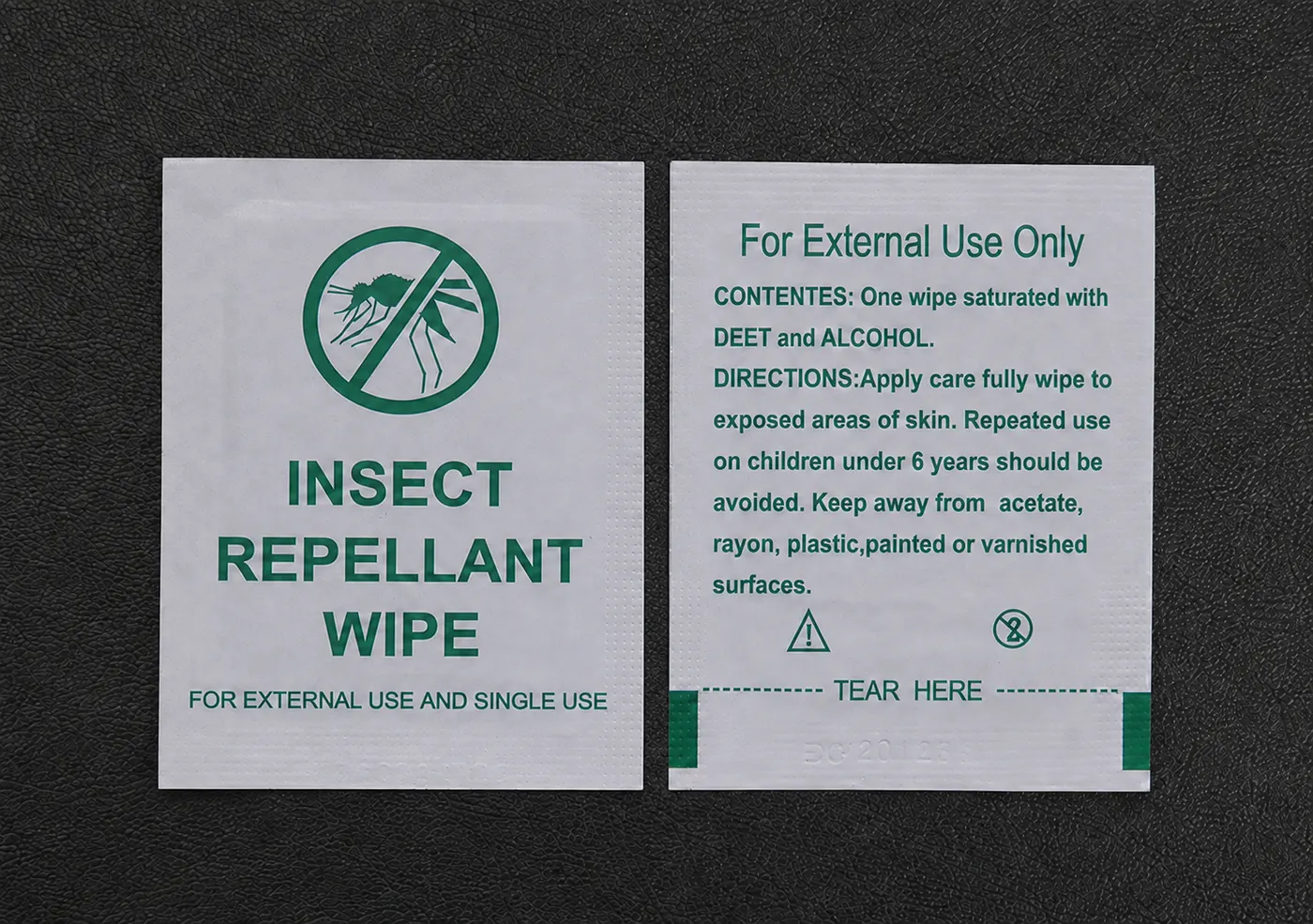 Insect-Repellent Wipe